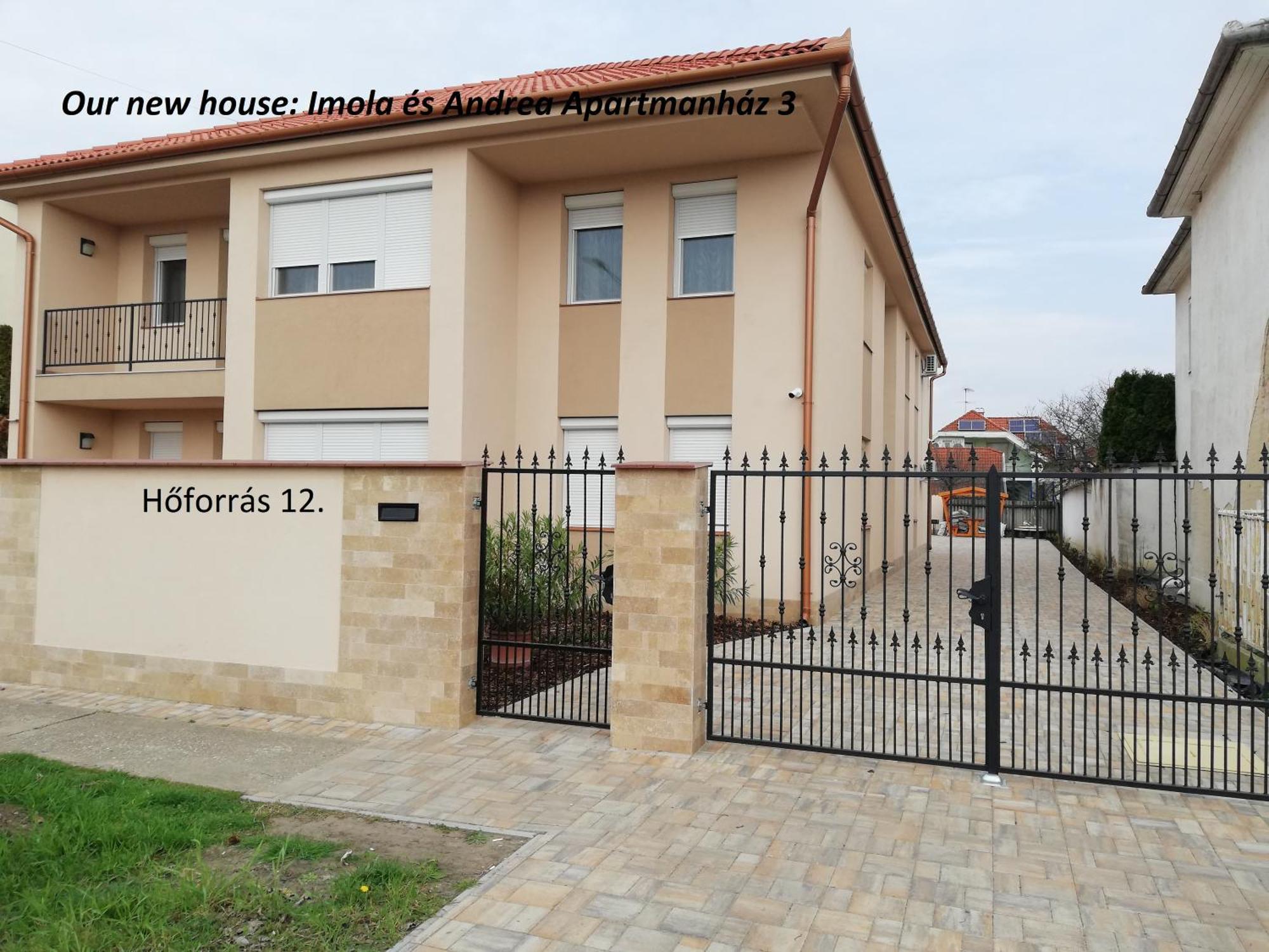 Imola Es Andrea Apartmanhaz 2 Хайдусобосло Экстерьер фото